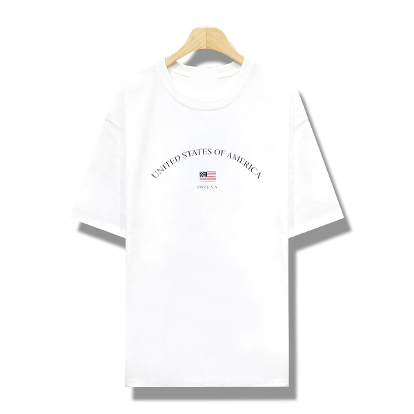 1989 성조기 반팔 티셔츠 [3color]