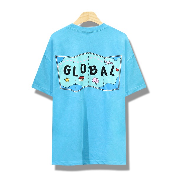 글로벌 반팔 티셔츠 [4color]