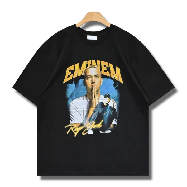 힙합퍼 에미넴 전사 반팔 티셔츠