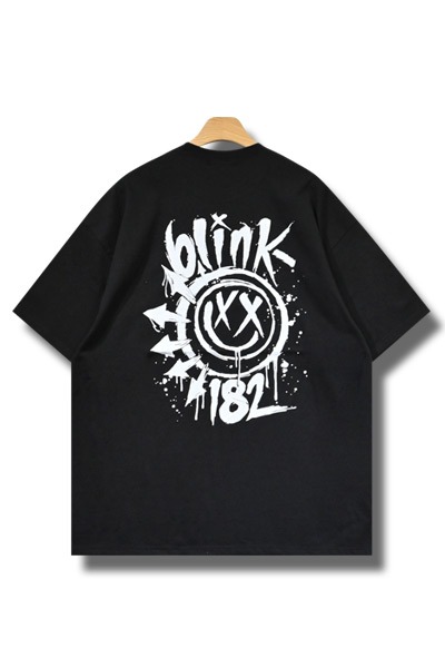 182 블라인드 이모티콘 반팔 티셔츠